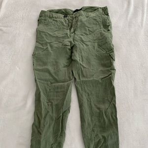 Green cargo pants